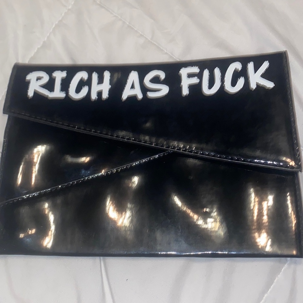 Black clutch brand new never worn